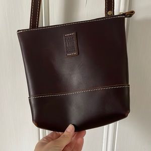 Portland Leather Festival Bag - Cognac